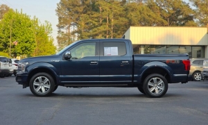 Used 2019  Ford F-150 4WD SuperCrew Platinum 5 1&sol;2 at Auto Direct near Zebulon&comma; NC