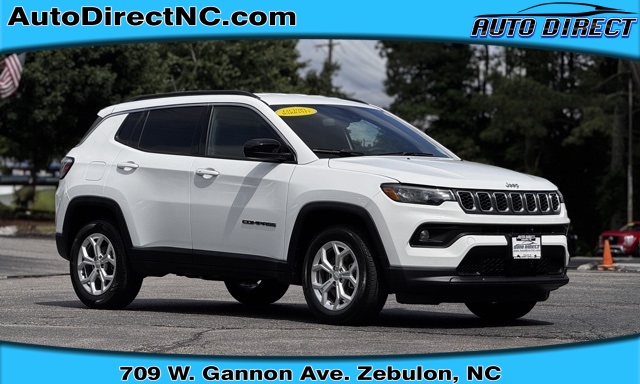 Used 2024 Jeep Compass Latitude 4x4 at Auto Direct near Zebulon, NC