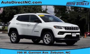 Used 2024 Jeep Compass Latitude 4x4 at Auto Direct near Zebulon, NC