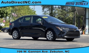 Used 2022 Toyota Corolla LE CVT at Auto Direct near Zebulon, NC