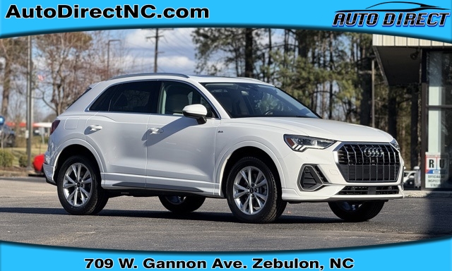 Used 2023  Audi Q3 S line Premium 45 TFSI quattro at Auto Direct near Zebulon, NC