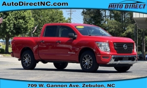 Used 2022 Nissan Titan 4x2 Crew Cab SV at Auto Direct near Zebulon, NC