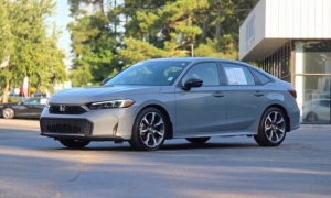 Used 2025  Honda Civic Sedan Hybrid Sport Touring CVT at Auto Direct near Zebulon, NC