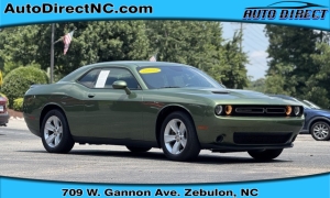 Used 2023 Dodge Challenger SXT RWD at Auto Direct near Zebulon, NC