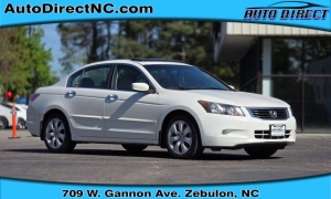 2010 Honda Accord Sedan 4d EX-L V6 at Auto Direct near Zebulon&comma; NC