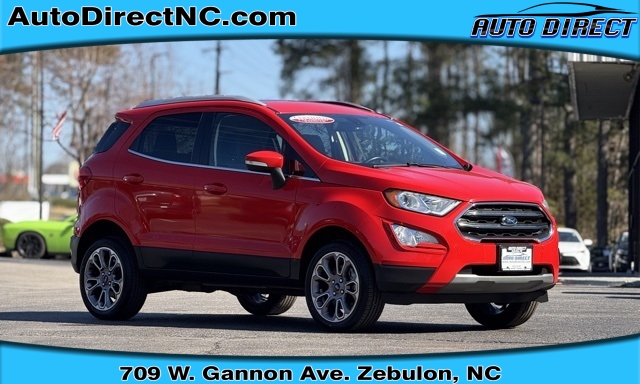 Used 2021  Ford EcoSport Titanium 4WD at Auto Direct near Zebulon, NC