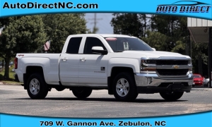 Used 2016 Chevrolet Silverado 1500 4WD Double Cab LT at Auto Direct near Zebulon, NC