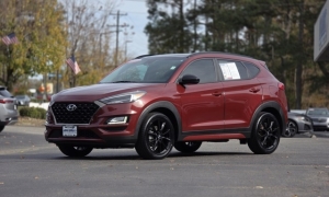Used 2019  Hyundai Tucson 4d SUV FWD Night at Auto Direct near Zebulon, NC