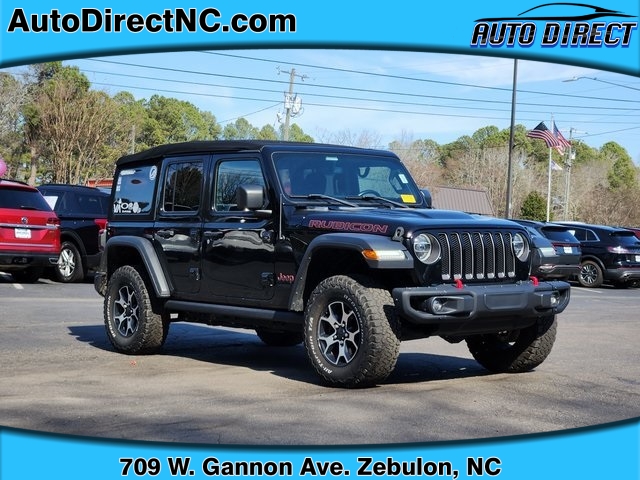 Used 2020  Jeep Wrangler Unlimited 4d SUV 4WD Rubicon at Auto Direct near Zebulon, NC