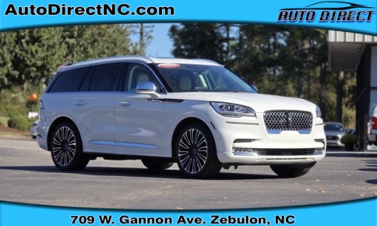 Used 2020 Lincoln Aviator 4d SUV AWD Black Label at Auto Direct near Zebulon, NC