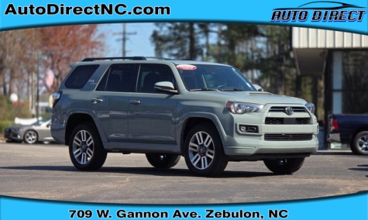Used 2022 Toyota 4Runner TRD Sport 2WD at Auto Direct near Zebulon, NC