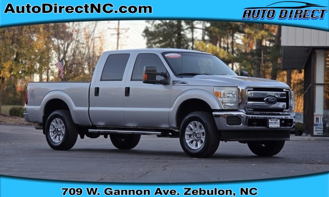 Used 2014  Ford Super Duty F-250 4WD Crew Cab XLT at Auto Direct near Zebulon, NC