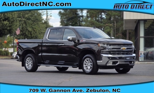 Used 2020 Chevrolet Silverado 1500 4WD Crew Cab LTZ at Auto Direct near Zebulon, NC