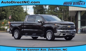 Used 2020  Chevrolet Silverado 1500 4WD Crew Cab LTZ at Auto Direct near Zebulon&comma; NC