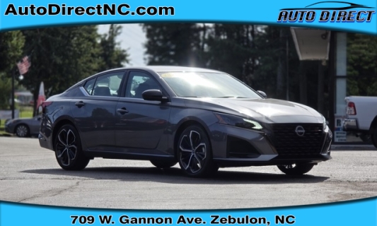Used 2024 Nissan Altima 2.5 SR Sedan at Auto Direct near Zebulon, NC