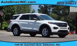  2020 Ford Explorer 4d SUV RWD XLT 2&period;3L EcoBoost at Auto Direct near Zebulon&comma; NC