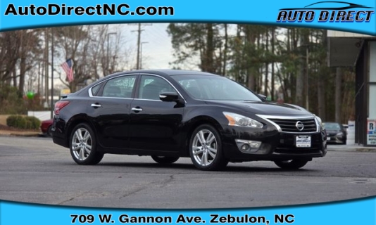Used 2013 Nissan Altima 4d Sedan SL 3.5L at Auto Direct near Zebulon, NC