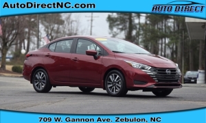  2024 Nissan Versa SV CVT at Auto Direct near Zebulon&comma; NC