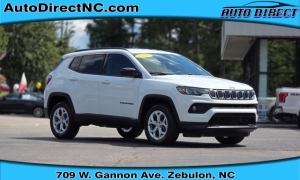 Used 2024 Jeep Compass Latitude 4x4 at Auto Direct near Zebulon, NC