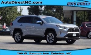 Used 2019  Toyota RAV4 4d SUV FWD XLE Premium at Auto Direct near Zebulon, NC