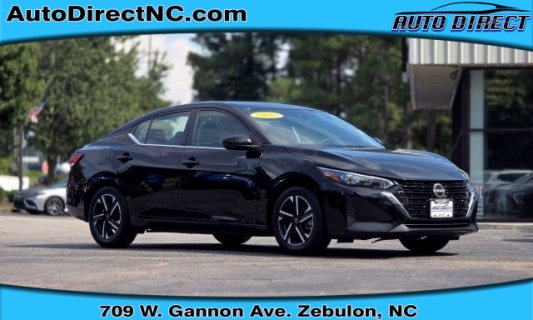 Used 2025 Nissan Sentra SV CVT at Auto Direct near Zebulon, NC