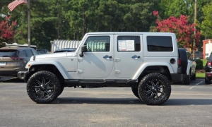 Used 2012  Jeep Wrangler Unlimited 4d Convertible Sahara at Auto Direct near Zebulon&comma; NC