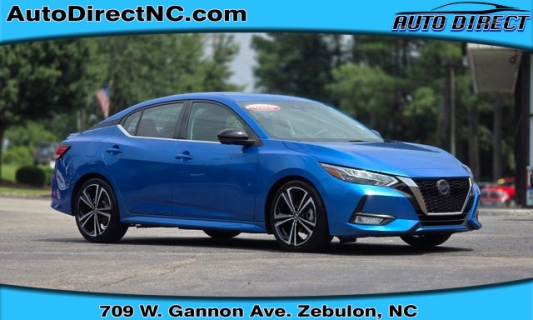 Used 2020 Nissan Sentra 4d Sedan SR at Auto Direct near Zebulon, NC