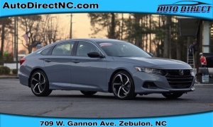 2022 Honda Accord Sedan Sport SE 1&period;5T CVT at Auto Direct near Zebulon&comma; NC