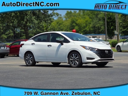 Used 2024 Nissan Versa S CVT at Auto Direct near Zebulon, NC