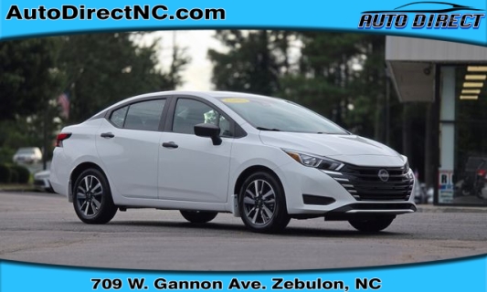 Used 2024 Nissan Versa S CVT at Auto Direct near Zebulon, NC