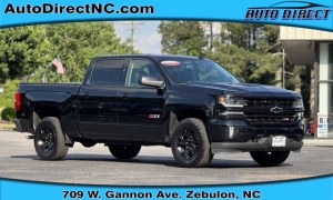 Used 2018 Chevrolet Silverado 1500 4WD Crew Cab LTZ Z71 at Auto Direct near Zebulon, NC