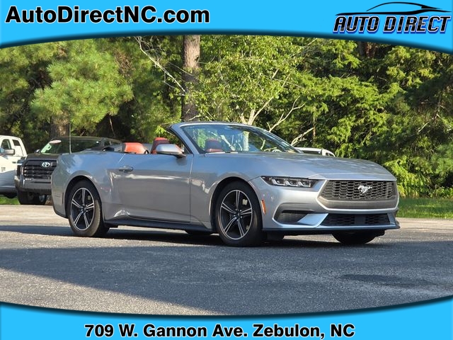 Used 2024  Ford Mustang EcoBoost Premium Convertible at Auto Direct near Zebulon&comma; NC
