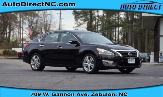 Used 2013 Nissan Altima 4d Sedan SL 3.5L at Auto Direct near Zebulon, NC