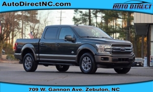 Used 2018  Ford F-150 4WD SuperCrew King Ranch 5 1&sol;2 at Auto Direct near Zebulon&comma; NC