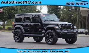  2020 Jeep Wrangler Unlimited 4d SUV 4WD Sport S at Auto Direct near Zebulon, NC