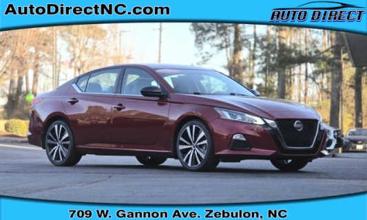 Used 2019 Nissan Altima 4d Sedan FWD 2.5L SR at Auto Direct near Zebulon, NC