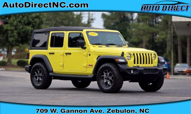 Used 2023  Jeep Wrangler Sport 4 Door 4x4 at Auto Direct near Zebulon&comma; NC