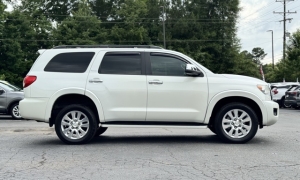 Used 2012 Toyota Sequoia 4d SUV 4WD Platinum FFV at Auto Direct near Zebulon, NC