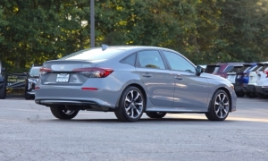 Used 2025  Honda Civic Sedan Hybrid Sport Touring CVT at Auto Direct near Zebulon, NC