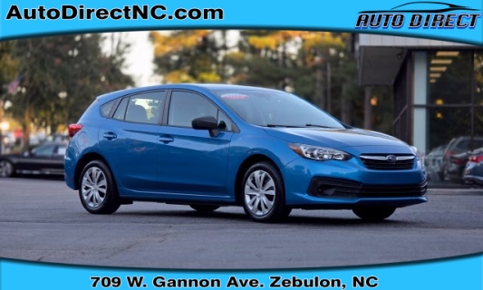 Used 2022 Subaru Impreza 5-door CVT at Auto Direct near Zebulon, NC