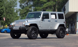 Used 2012  Jeep Wrangler Unlimited 4d Convertible Sahara at Auto Direct near Zebulon&comma; NC
