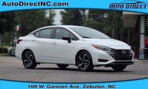  2025 Nissan Versa SR CVT at Auto Direct near Zebulon&comma; NC