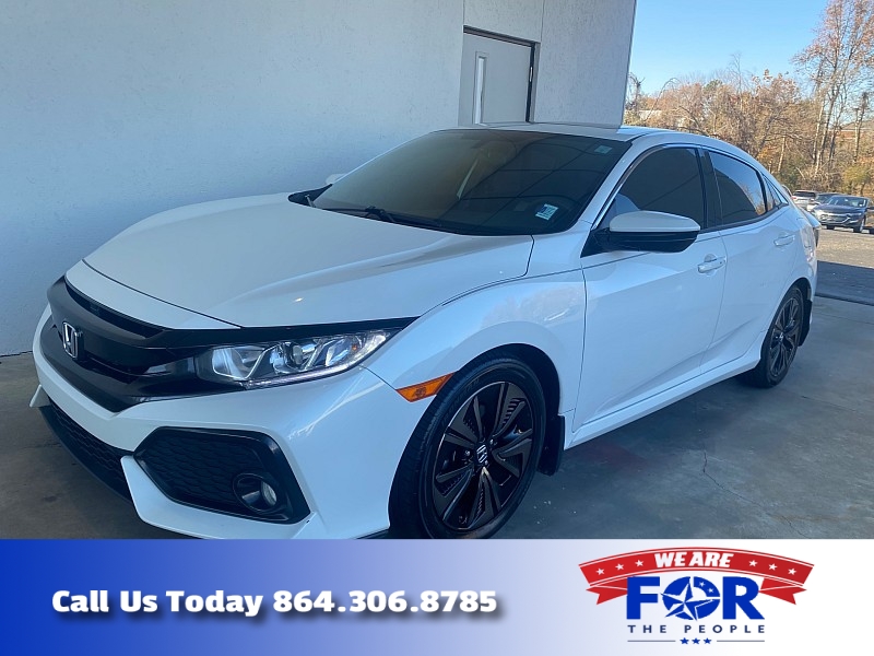 Used 2018  Honda Civic Hatchback 4d EX at The Gilstrap Family Dealerships near Easley, SC