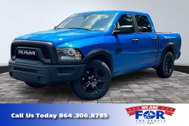  2024 Ram 1500 Classic 2WD Warlock Crew Cab 5'7" Box at The Gilstrap Family Dealerships near Easley, SC