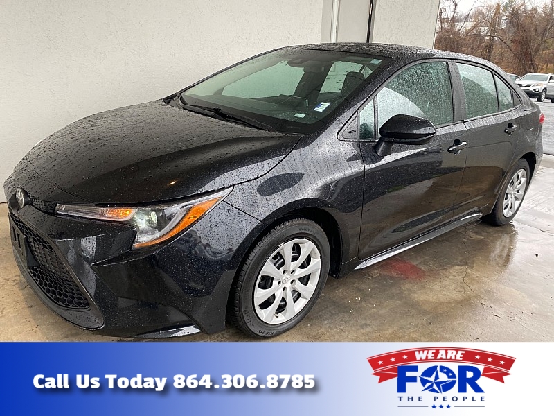 Used 2021  Toyota Corolla LE CVT at The Gilstrap Family Dealerships near Easley, SC