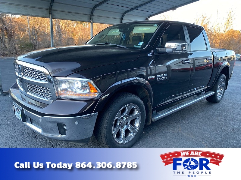 Used 2017  Ram 1500 4WD Crew Cab Laramie at The Gilstrap Family Dealerships near Easley, SC