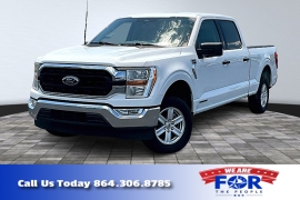 Used 2021 Ford F-150 2WD XLT SuperCrew 6.5' Box Hybrid at The Gilstrap Family Dealerships near Easley, SC
