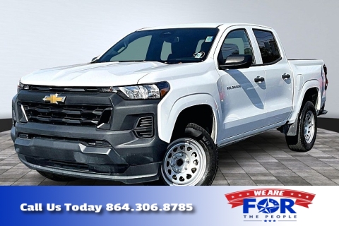 Used 2025 Chevrolet Colorado 2WD Crew Cab WT at Greer Mistubishi near Greer, SC