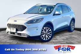  2021 Ford Escape Titanium AWD at The Gilstrap Family Dealerships near Easley&comma; SC