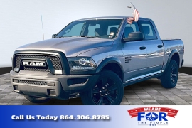  2024 Ram 1500 Classic 4WD Warlock Crew Cab 5'7" Box at The Gilstrap Family Dealerships near Easley&comma; SC